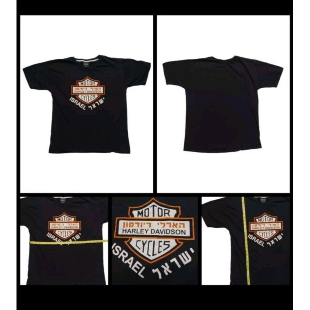 Harley Davidson Motorcycles ISRAEL Size XXL T Shirt - Hoxuke